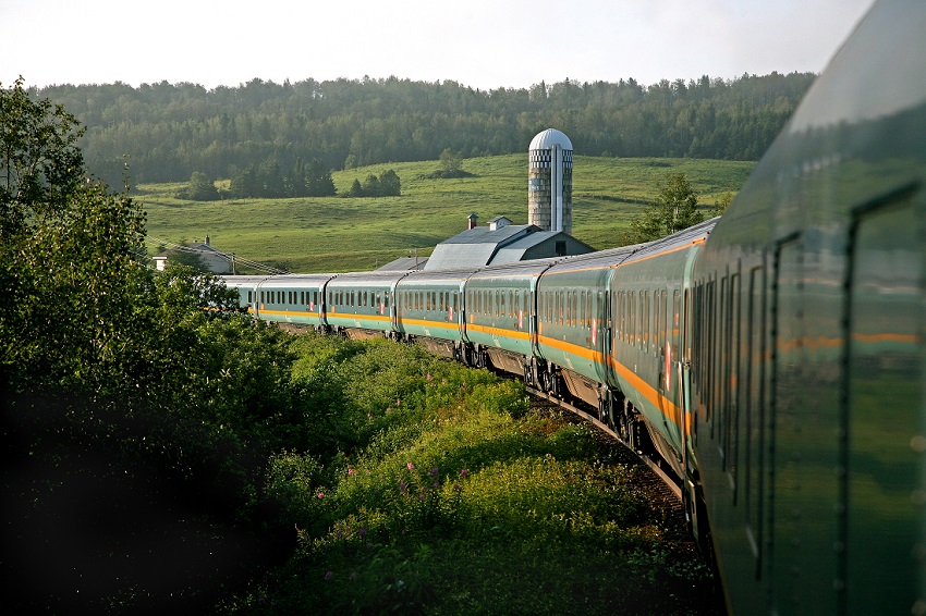 rail tour across canada